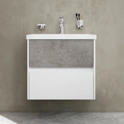 Тумба с умывальником AM.PM Gem S M91-FHX0602-WC0602BF38