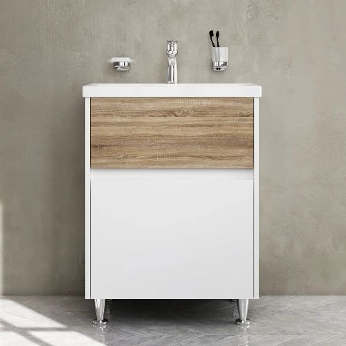 Тумба с умывальником AM.PM Gem S M91-FSX0602-WC0602WF38