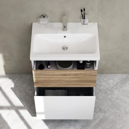 Тумба с умывальником AM.PM Gem S M91-FSX0602-WC0602WF38