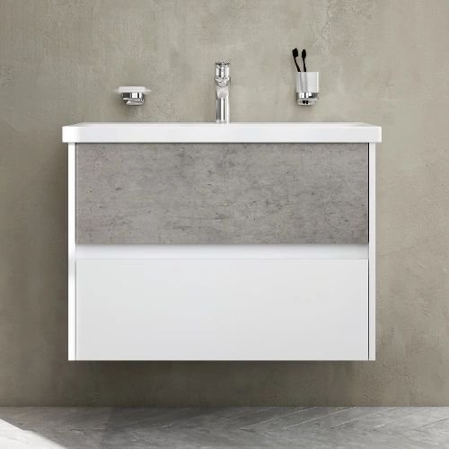 Тумба с умывальником AM.PM Gem S M91-FHX0752-WC0752BF38