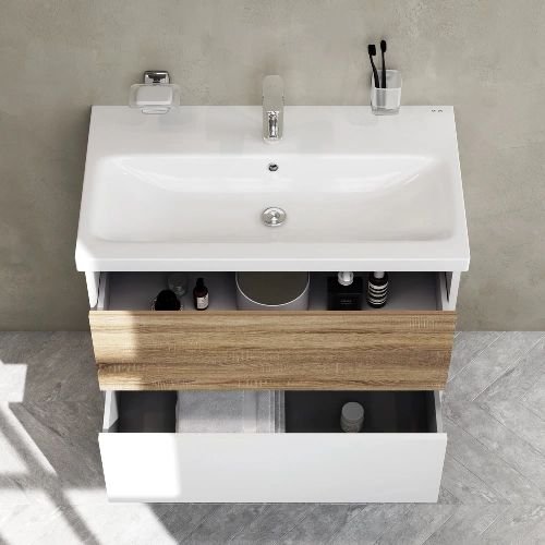 Тумба с умывальником AM.PM Gem S M91-FHX0752-WC0752WF38