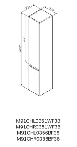 Пенал AM.PM Gem S M91CHL0351WF38