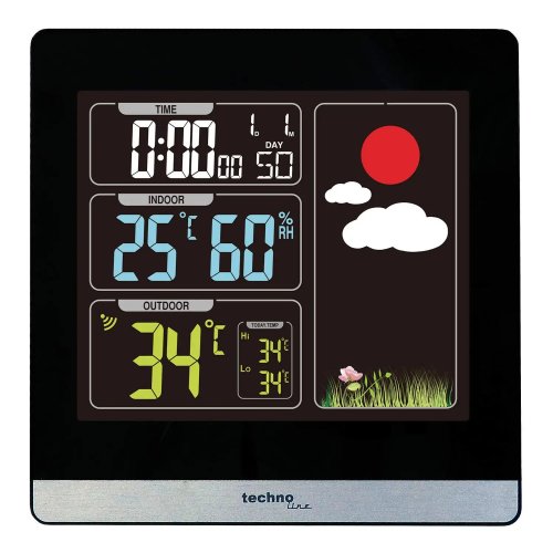 Метеостанция Technoline WS6448 Black (WS6448)