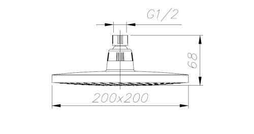 Душевая система Adell Azure Optimal 15680721