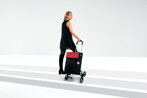 Сумка-тележка Andersen Treppensteiger Scala Shopper Malit Black (119-044-80)