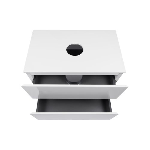 Тумба підлогова Qtap Tern White зі стільницею QT1780TNL801W