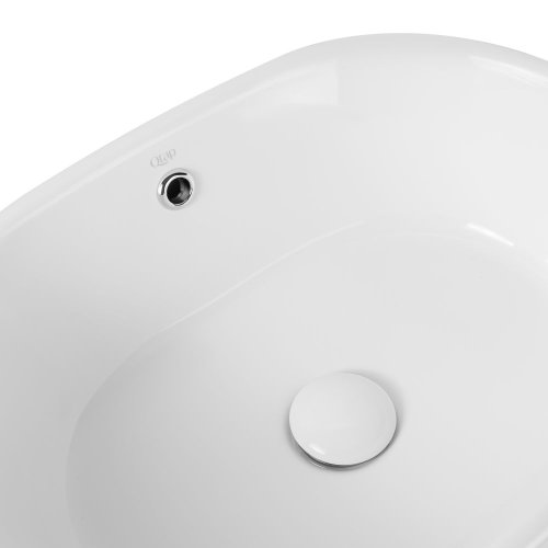 Умивальник Qtap Robin White з донним клапаном QT1311A025W