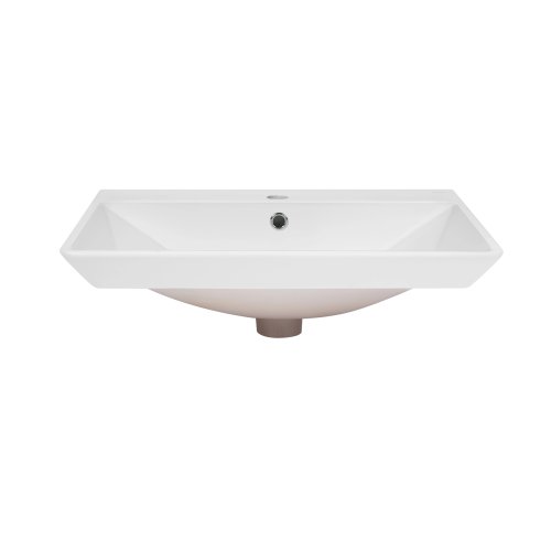 Умивальник Qtap Albatross D White з донним клапаном QT01115060DW