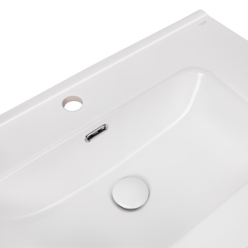 Умывальник Qtap Albatross 9H White с донным клапаном QT01119100HW