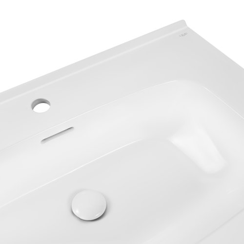 Умывальник Qtap Albatross 5H White с донным клапаном QT01115080HW