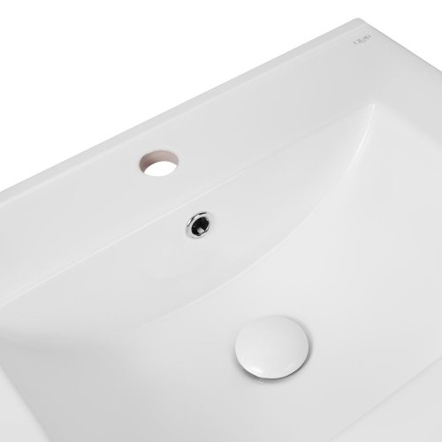 Умывальник Qtap Albatross E White с донным клапаном QT01119060EW