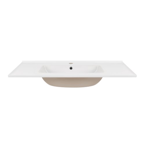 Умывальник Qtap Albatross E49 White с донным клапаном QT01119100E49W