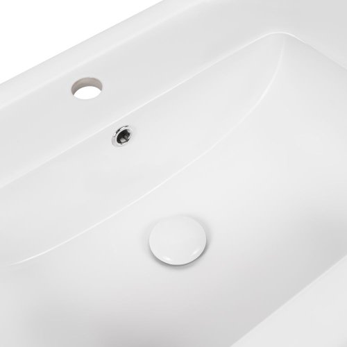 Умывальник Qtap Albatross E49 White с донным клапаном QT01119100E49W