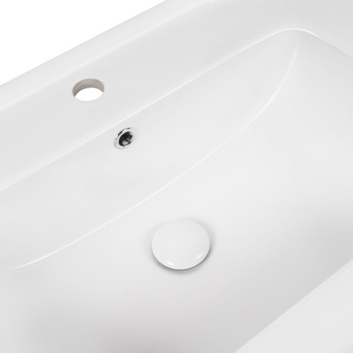 Умывальник Qtap Albatross E49 White с донным клапаном QT01119120E49W