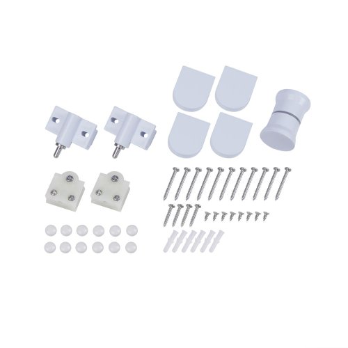 Душові двері в нішу Qtap Pisces WHI2012-13.CP5 120 - 130x185 см, скло Pattern 5 мм