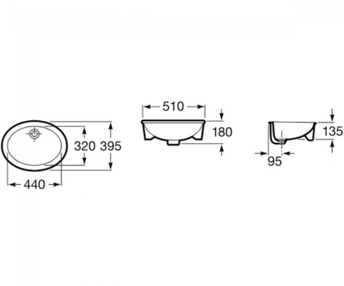 Умывальник Roca Neo Selene A32230700C