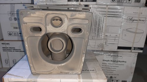 Унитаз подвесной Asignatura Axiom Rimless серый матовый 97802806