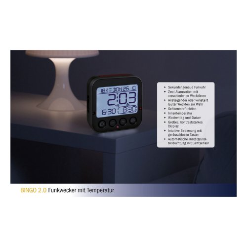 Будильник TFA Bingo 2.0 60255002