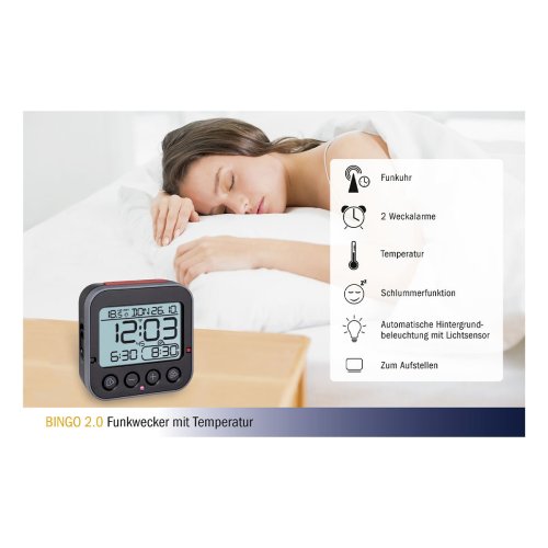 Будильник TFA Bingo 2.0 60255002