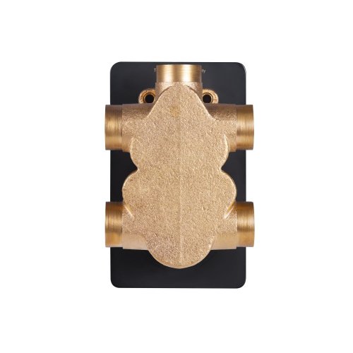 Смеситель скрытого монтажа Qtap Votice 6443T105NKB на три потребителя