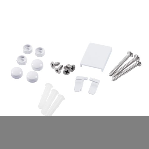 Штора на ванну Qtap Gemini WHI401214RP4 скло Pear 4 мм, 120x140 см