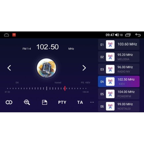 Штатная магнитола Abyss Audio MP-9153 для Toyota Hilux (Климат-контроль) 2012-2015