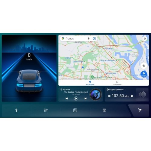 Штатная магнитола Abyss Audio MP-0223 для Hyundai i30 2017-2018