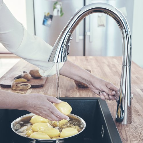 Смеситель однорычажный для мойки Grohe Zedra (32294002)