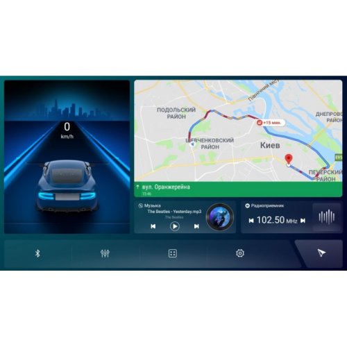 Штатная магнитола Abyss Audio QS-9237 для Peugeot 4008 2012+