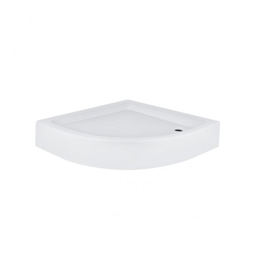 Набор Lidz душевая кабина Latwa SC80x80.SAT.LOW.GR, стекло тонированное 4 мм + поддон Kupala