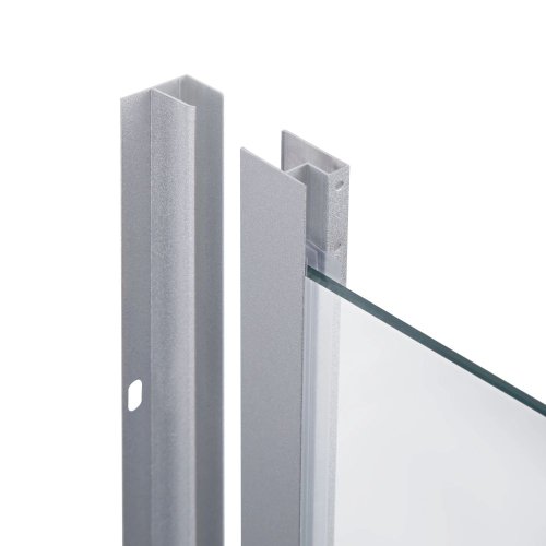 Набор Lidz душевая кабина Wiezak SC90x90.SAT.LOW.L, стекло Linie 4 мм + поддон Mazur