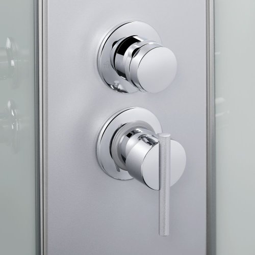 Набір Lidz душовий бокс Tani SB90x90.SAT.LOW.FR, скло Frost 4 мм + піддон Kupala