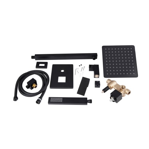 Душевая система Qtap Aquarius 64103NGB