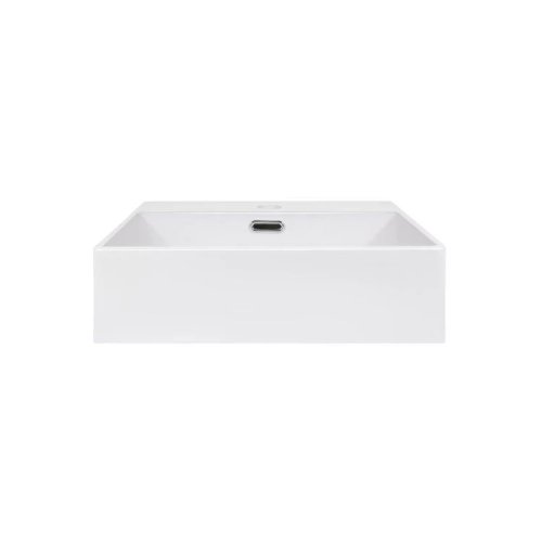 Умывальник Qtap Nando K 410х355х125 White с донным клапаном QT12117041KW