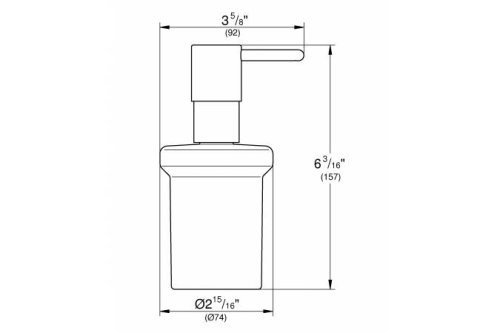 Дозатор жидкого мыла Grohe Essentials 40394GL1