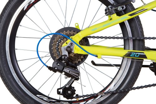 Велосипед AL 20" Formula BLACKWOOD AM Vbr рама-11,5" желтый 2022