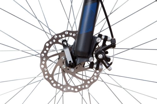 Велосипед AL 26" Formula MOTION AM DD рама-13" темно-серый с синим (м) 2022