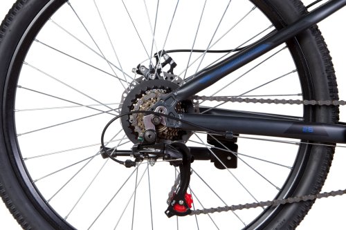 Велосипед AL 26" Formula MOTION AM DD рама-13" темно-серый с синим (м) 2022