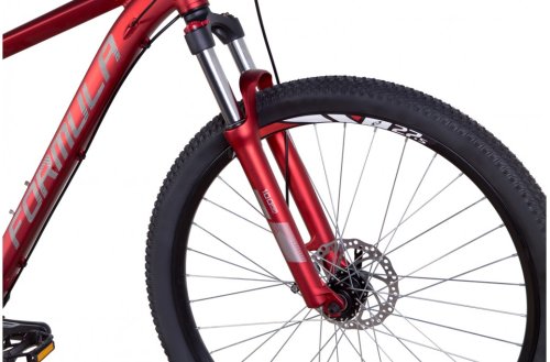 Велосипед AL 27.5" Formula F-1 AM DD рама-19" красный (м) 2022
