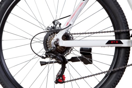 Велосипед AL 27.5" Formula MOTION AM DD рама-19" бело-красный 2022