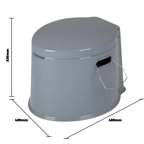 Биотуалет Bo-Camp Portable Toilet 7 Liters Grey (5502800)