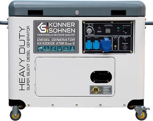 Дизельний генератор Konner&Sohnen KS 9300DE ATSR SUPER S