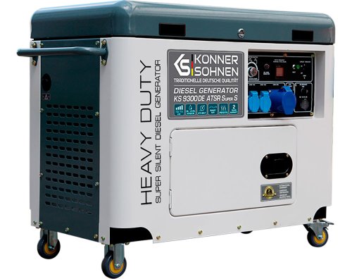 Дизельний генератор Konner&Sohnen KS 9300DE ATSR SUPER S