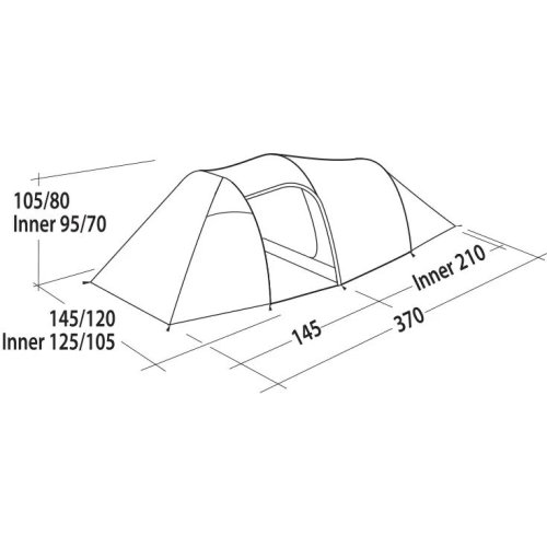 Палатка Easy Camp Magnetar 200 Steel Blue (120415)
