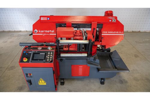 Автоматическая ленточная пила по металлу Karmetal ODG 300x340 PLC