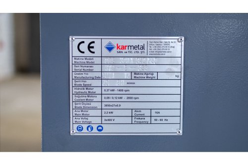 Автоматическая ленточная пила по металлу Karmetal ODG 300x340 PLC
