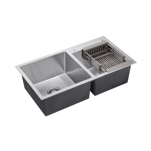Кухонная мойка Kroner (KRP) Geburstet-7843ZHM CV022805