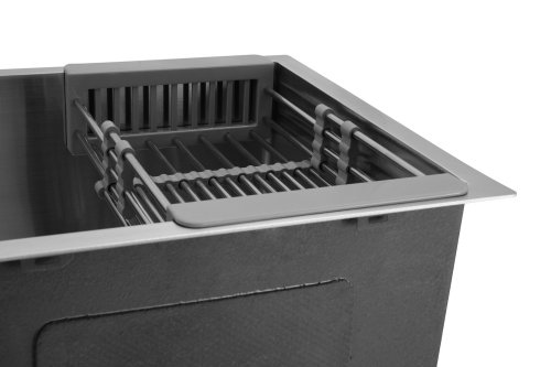 Кухонная мойка Kroner (KRP) Geburstet-4645HM CV022798