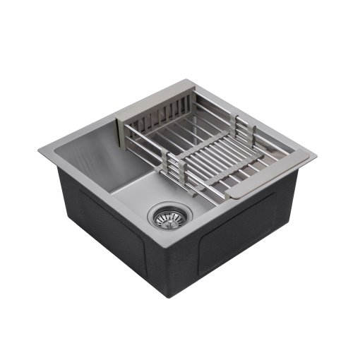 Кухонная мойка Kroner (KRP) Geburstet-4645HM CV022798