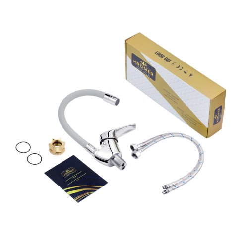 Смеситель для кухни Kroner (KRM) Odra-C032GRA CV023772